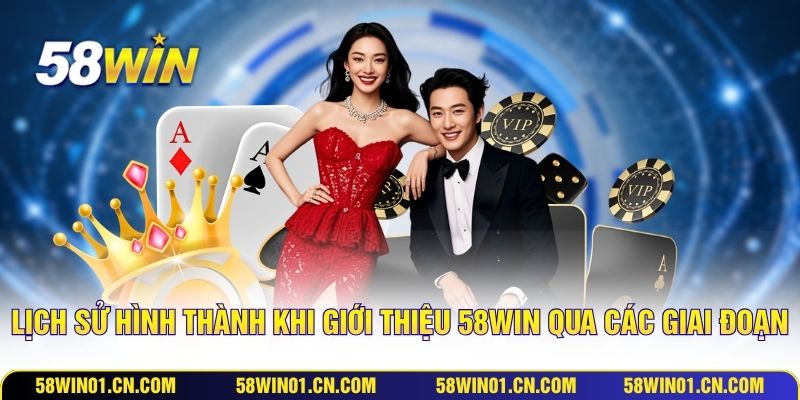 Lịch sử hình thành khi giới thiệu 58WIN qua các giai đoạn